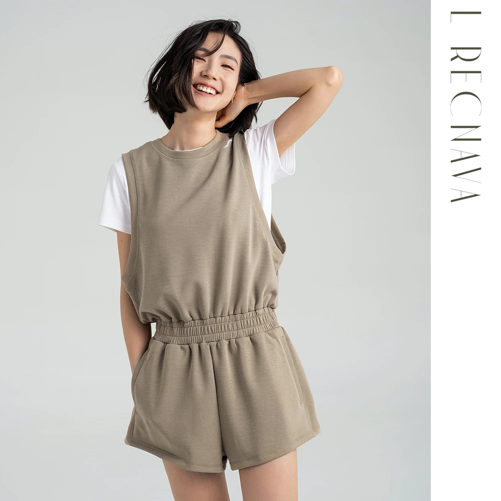 LRECNAVA芮柯纳未 防走光带打底运动连体衣液氮棉亲肤