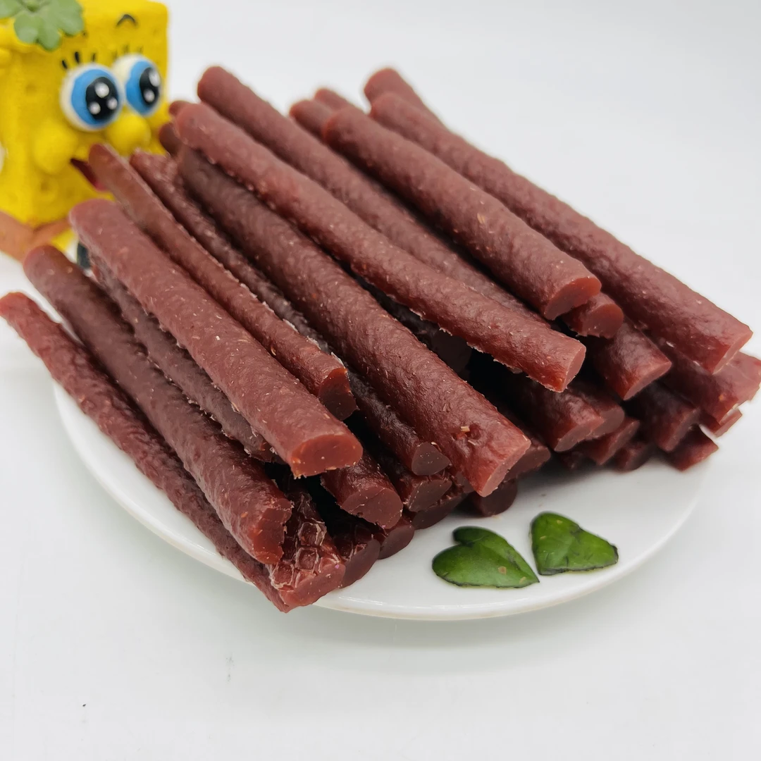 牛肉干鸡肉干狗零食磨牙洁齿补钙壮骨训犬奖励狗狗喂狗专用400g