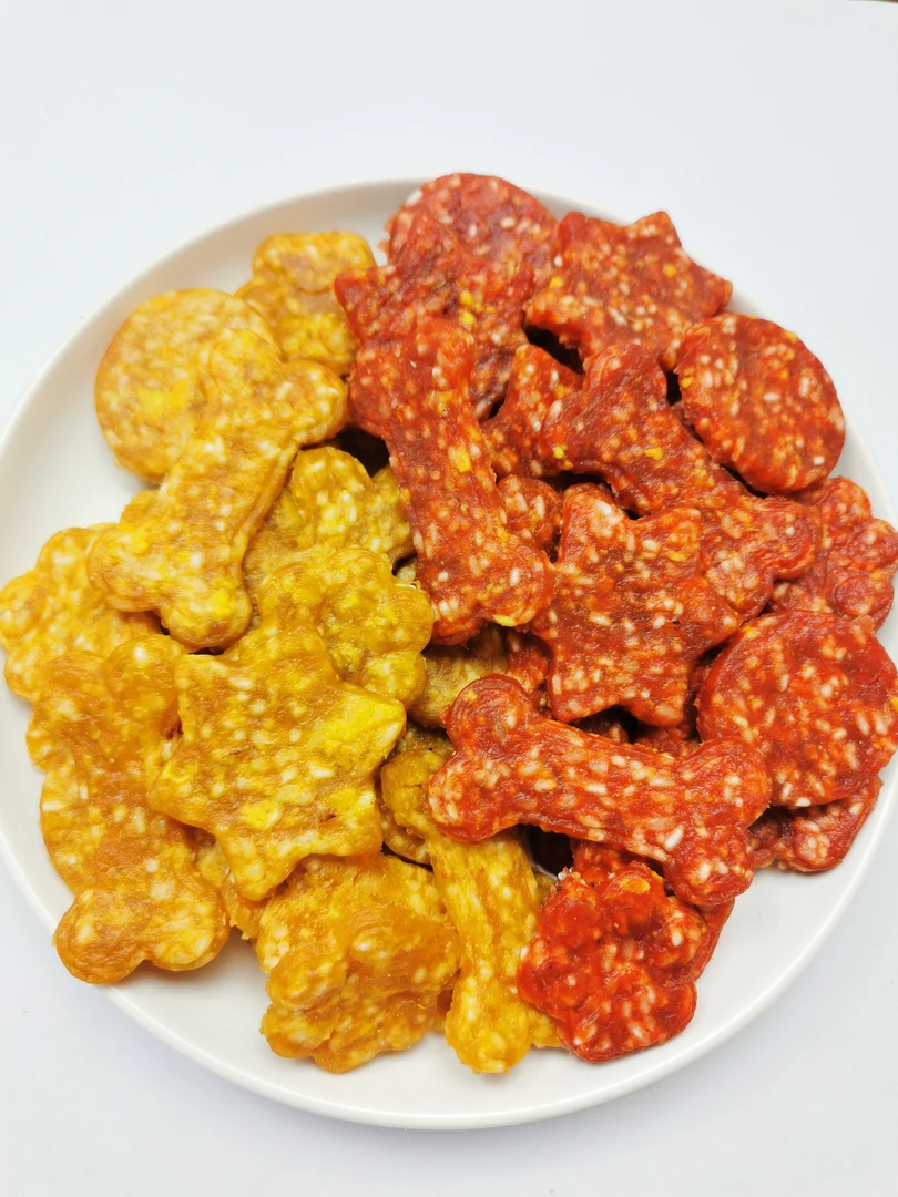 【新日期】兔鸭肉蛋黄大米肉干狗狗零食增强肠胃代谢400g