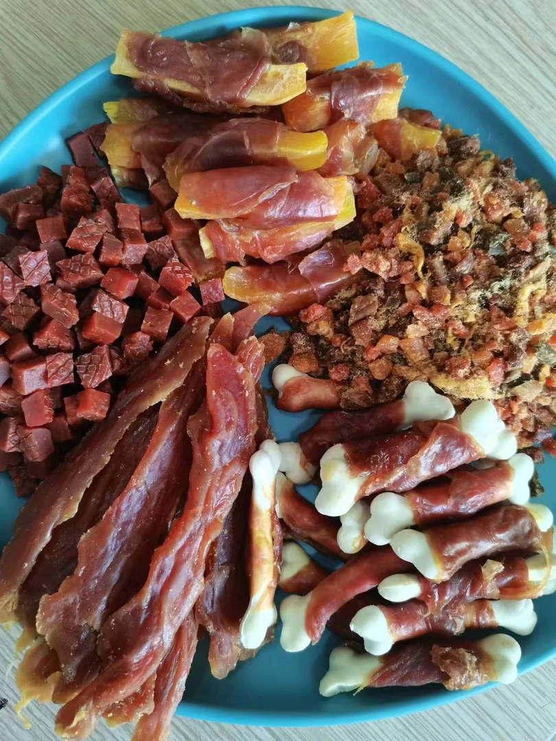 宠滋坊【零食五拼大礼包】肉干磨牙缓解泪痕拌粮训犬奖励挑食助消化