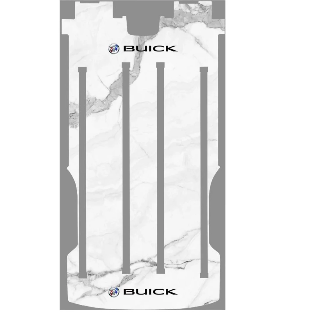 别克世纪六座航空铝印花地板颜色纹路可自选