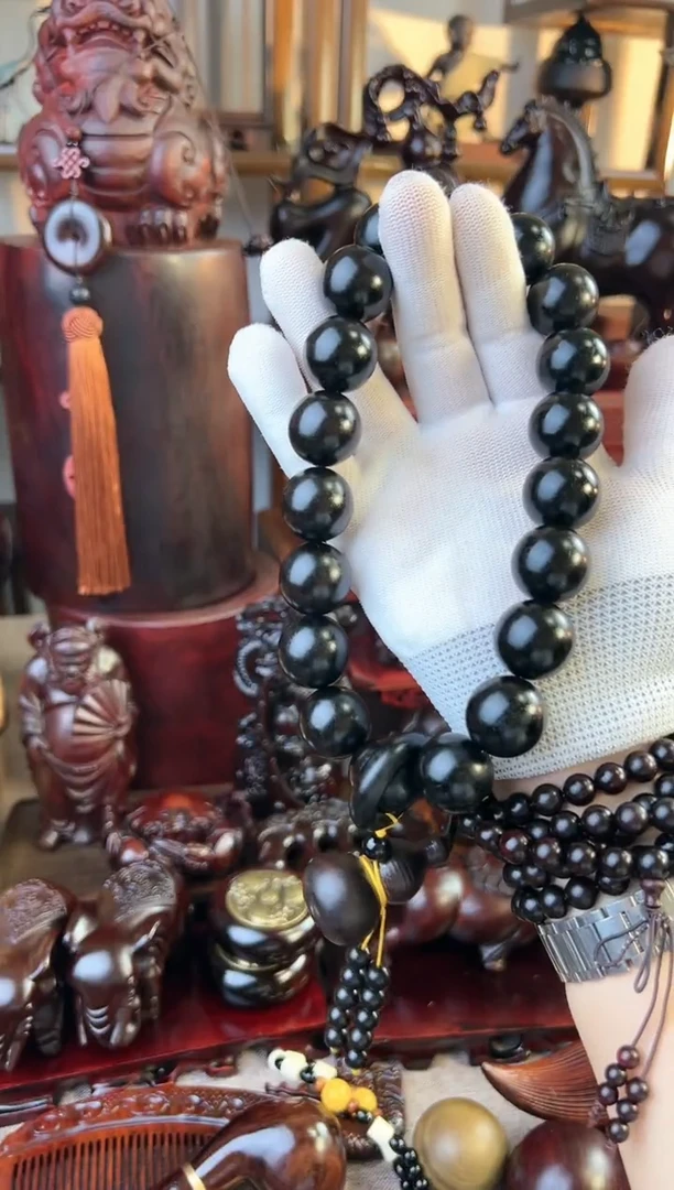 【闪购商品】东非黑黄檀（紫光檀）紫光檀手持