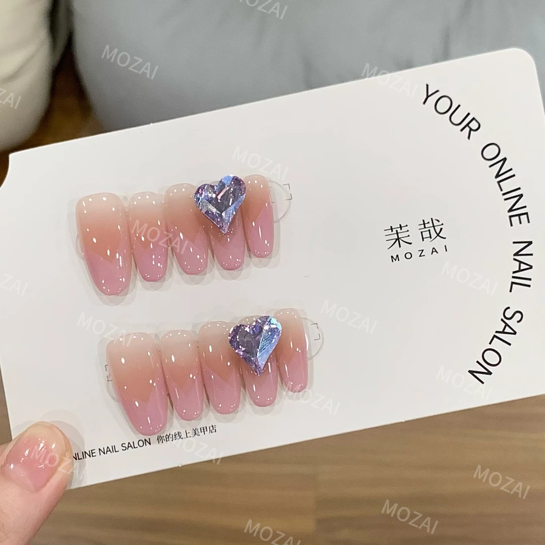 茉哉JY高定【施家全华/霓虹】纯手工定制美甲拆卸穿戴甲A3185