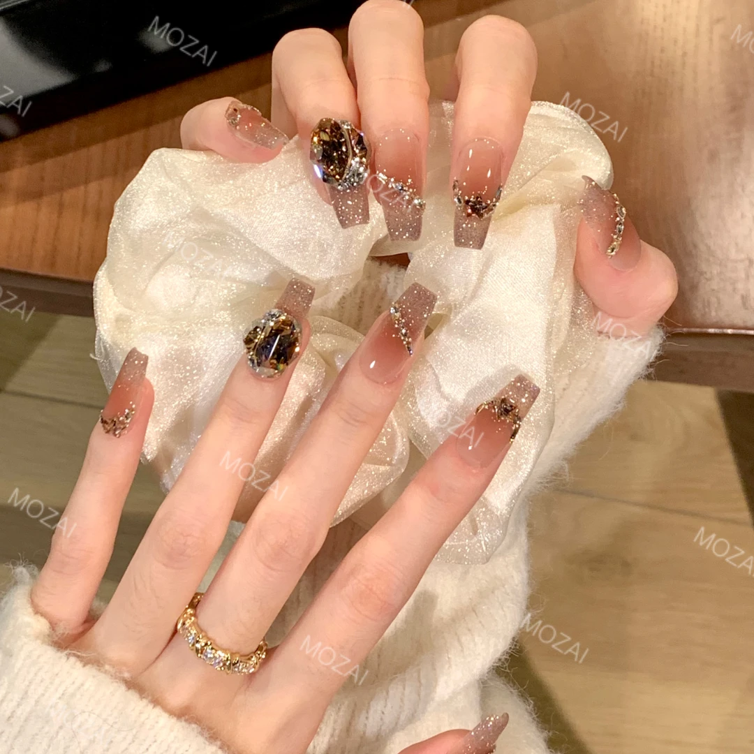 茉哉JY 高定【施家华子/反转巴黎】纯手工定制拆卸穿戴甲A2434