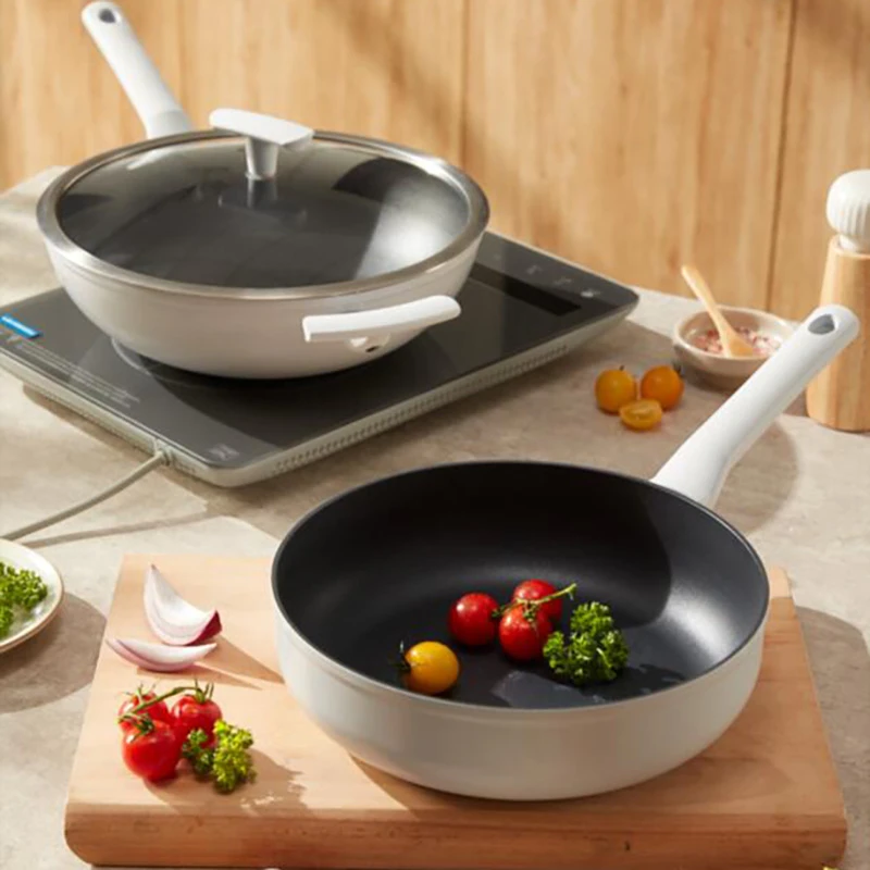 意大利尚尼秝客PRO进口科慕6星级不粘涂层煎锅炒锅煎炒锅恒温锅