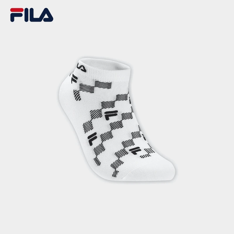 Fila/斐乐时尚舒适透气短筒休闲吸汗跑步女子夏运动袜F13W431361F