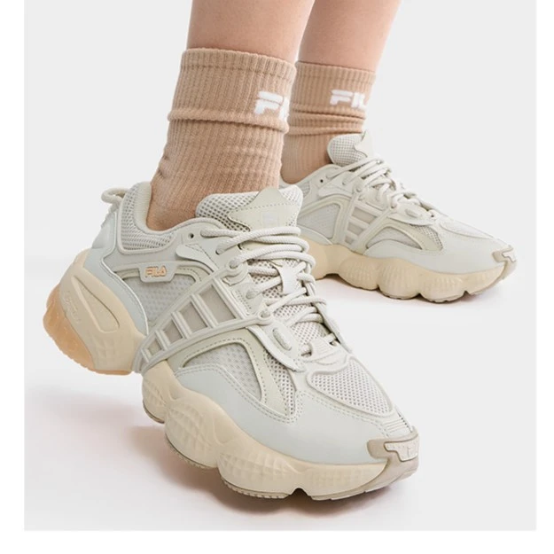 Fila/斐乐《云梯鞋》情侣款LADDER运动休闲时尚老爹鞋F12W322101