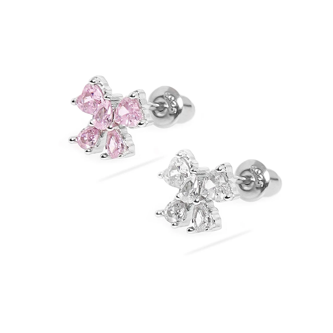 WIC蝴蝶结耳钉ES061