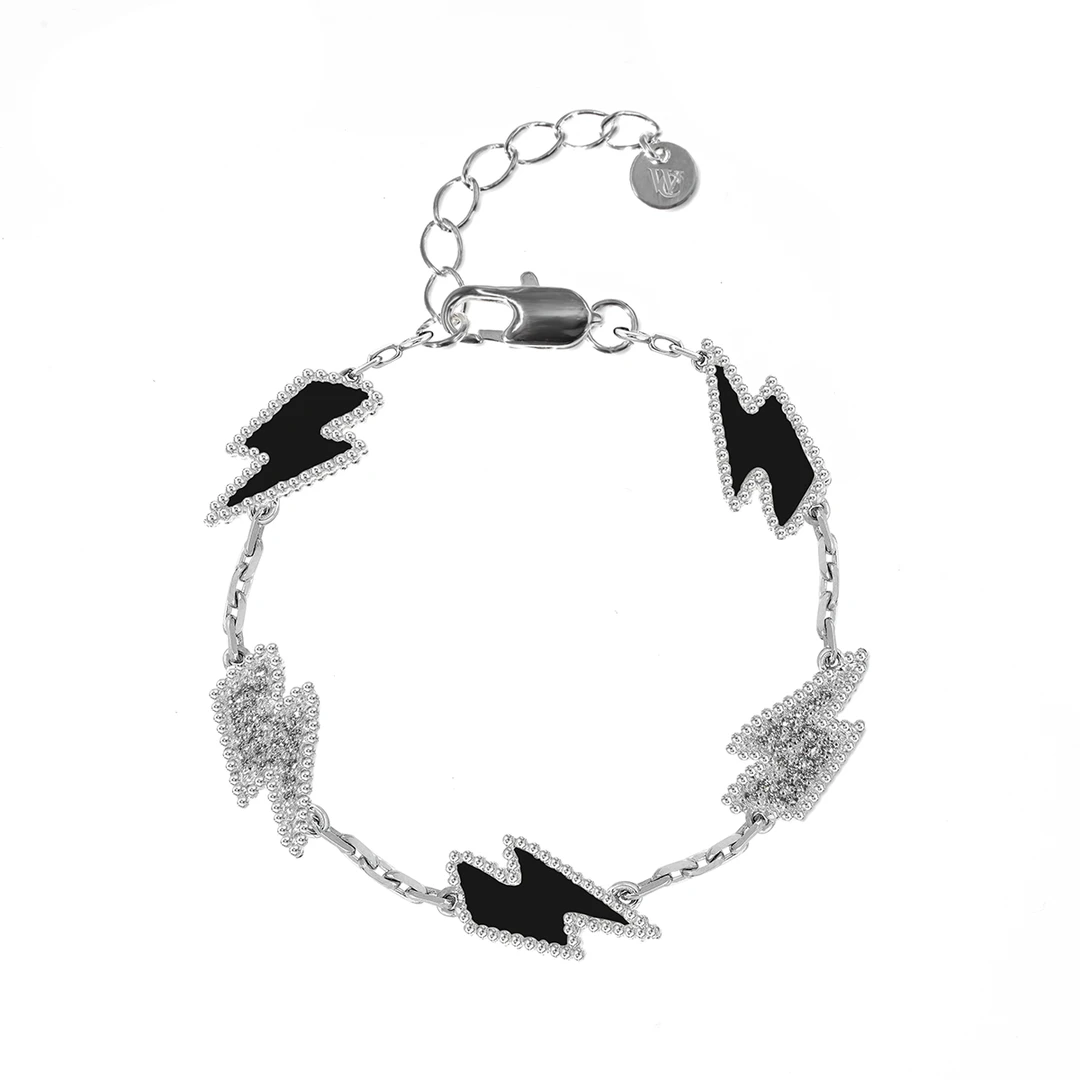 WIC胖闪雅宝 闪电雅宝轻拼色原创设计叠带手链[SL007]