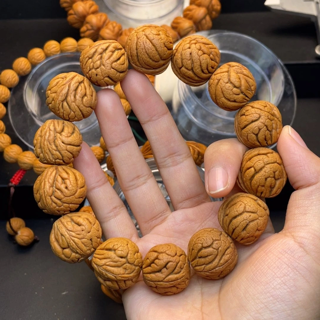 桃核手串福利龙珠