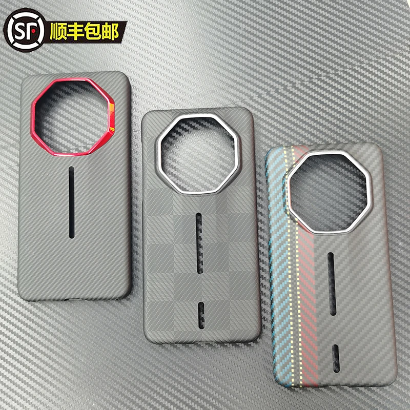 适用华为非凡大师mate60rs手机壳凯夫拉全包超薄高端全包防滑个性