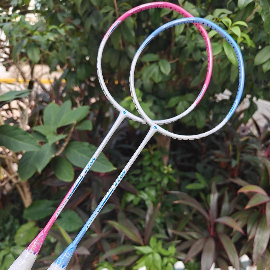 击破轻量级羽毛球拍MATE11 轻快弹手感超级棒！