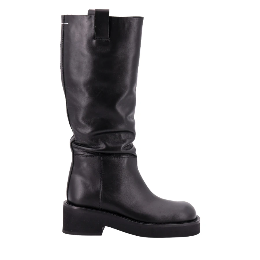 全新未使用  Mm6 Maison Margiela 方头及膝靴/38/公价10500