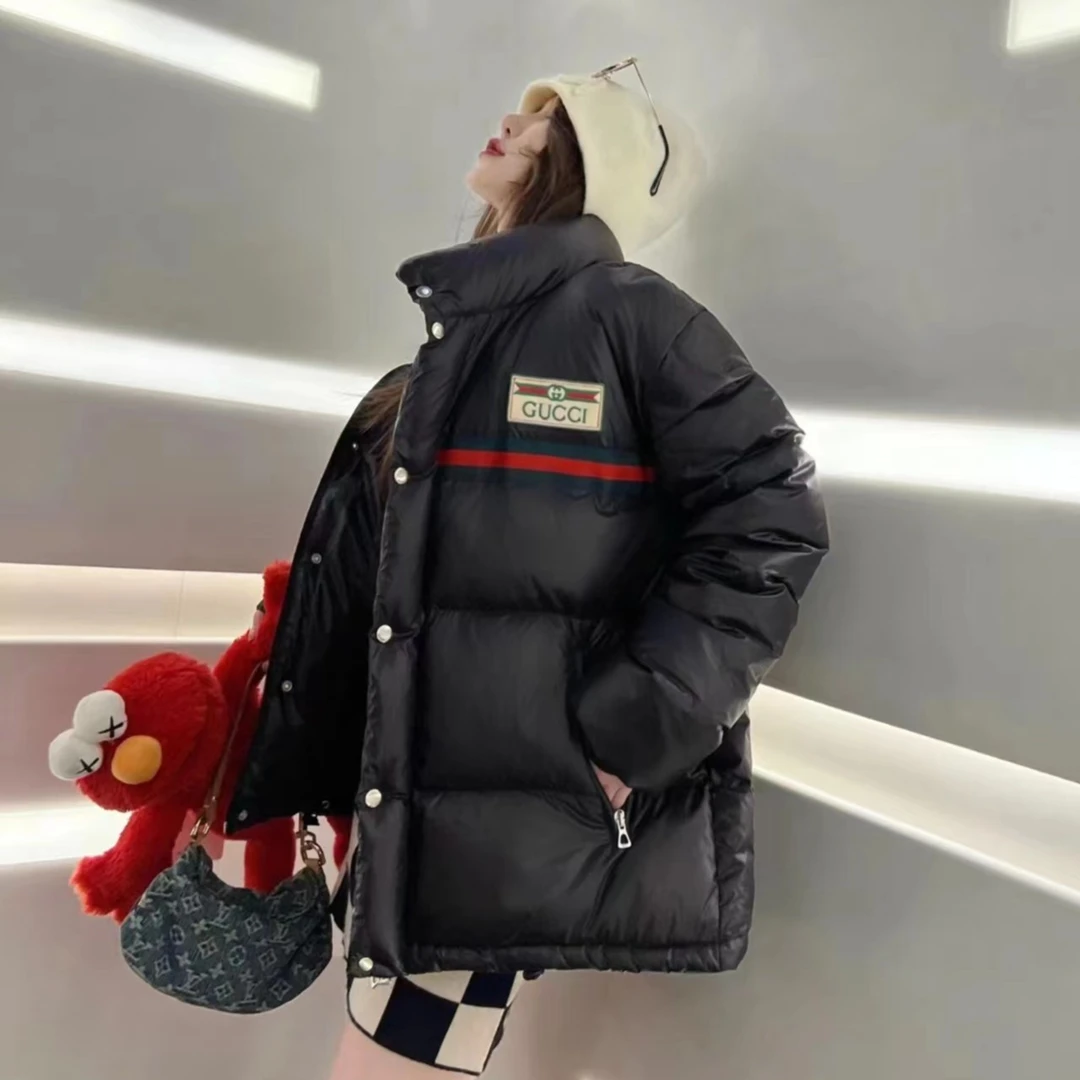 全新未使用 GUCCI/古驰 防水保暖徽标logo鹅绒服/男款/S-L