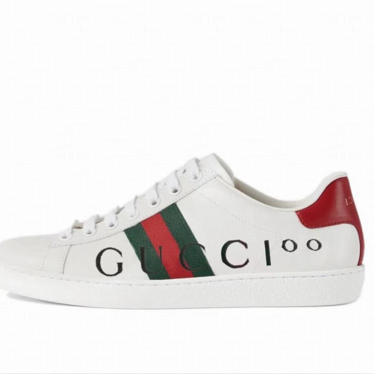 全新未使用 GUCCI/古驰 ACE100周年百搭低帮板鞋/35/公价6300