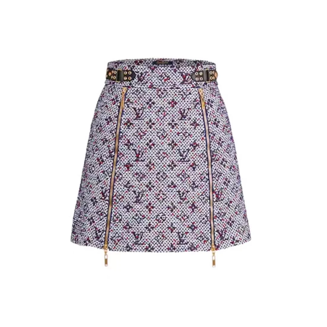 全新未使用 LouisVuitton/路易威登 满印半身裙/38码