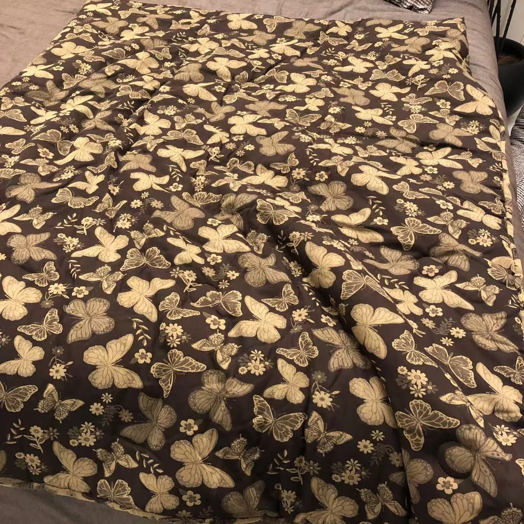 【蝶舞-四件套】 纯棉简约舒适提花床品