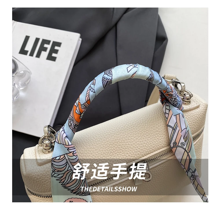 壹零壹A早春新款女包小众简约斜挎包