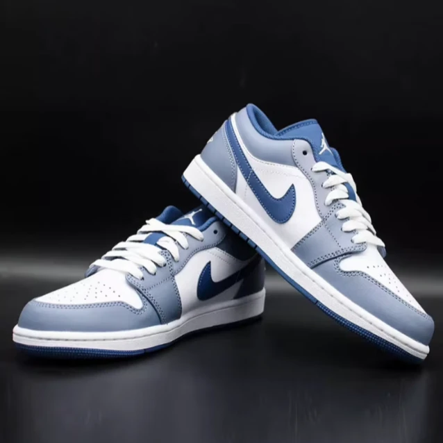 Nike耐克男子AIR JORDAN 1 LOW百搭潮流运动低帮休闲鞋553558-414