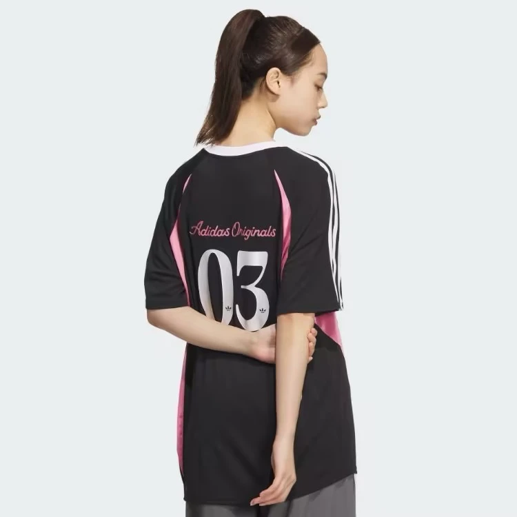 adidas阿迪达斯女装夏季新款三叶草宽松运动上衣短袖T恤JD1132