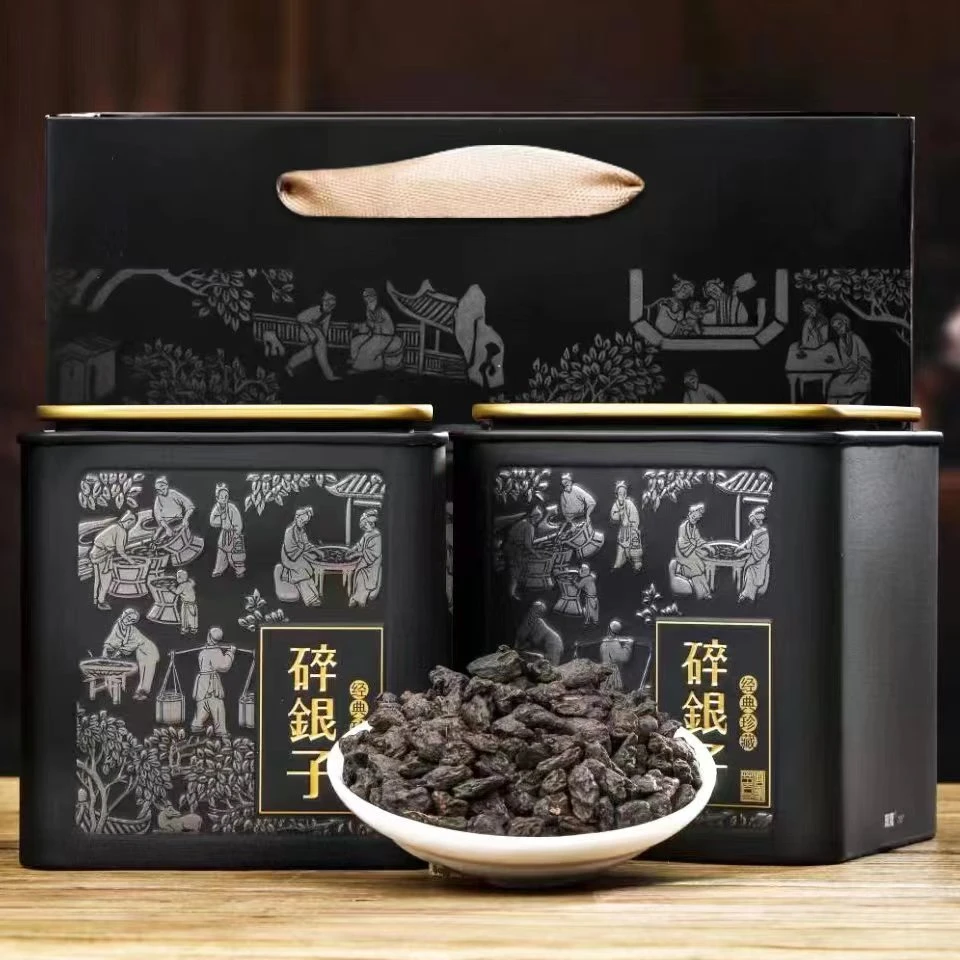 糯香茶化石碎银子茶糯米香普洱茶熟茶十年陈珍藏经典优质耐泡古法