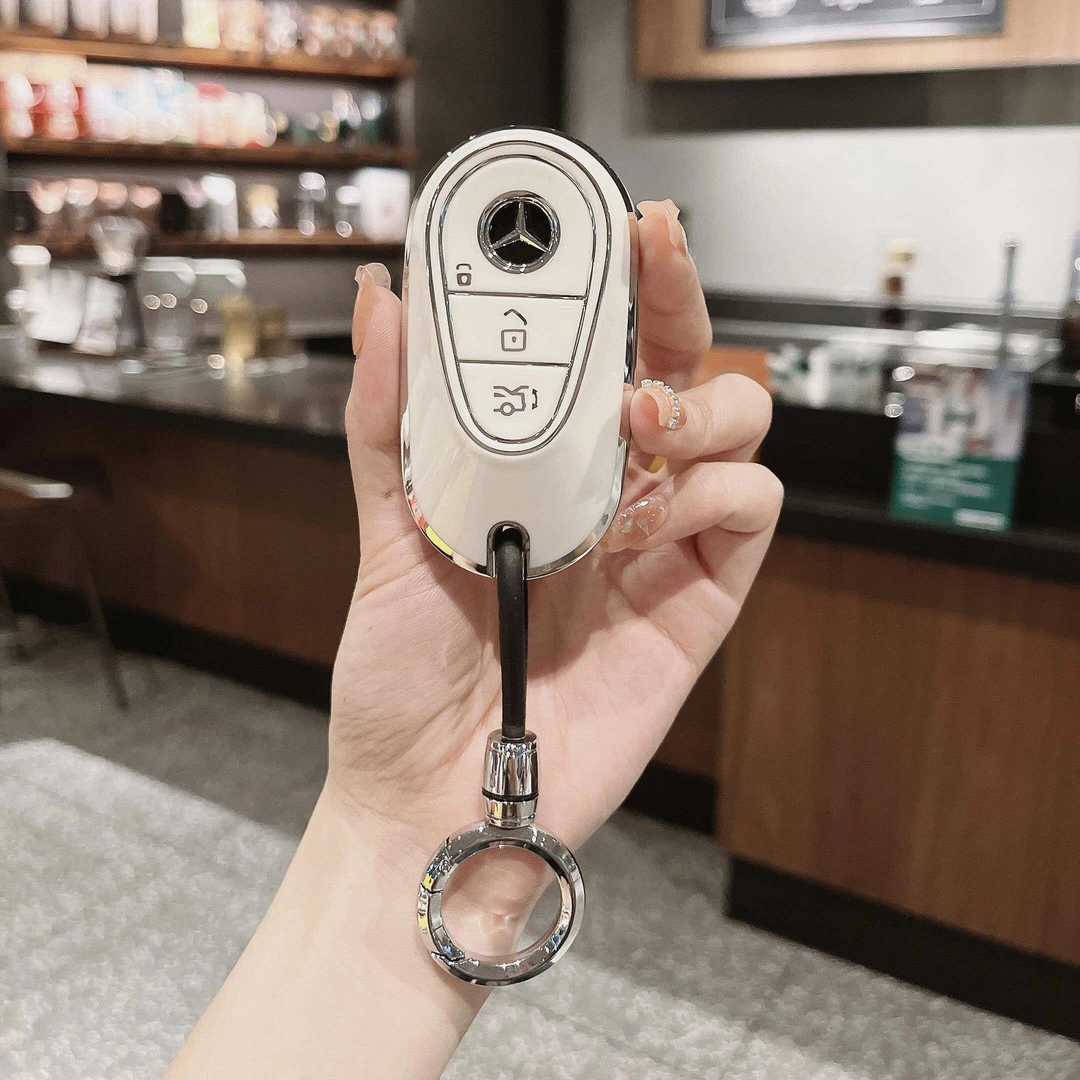 奔驰钥匙套新A级C级E级A200L包C260L车E300L壳GLC300