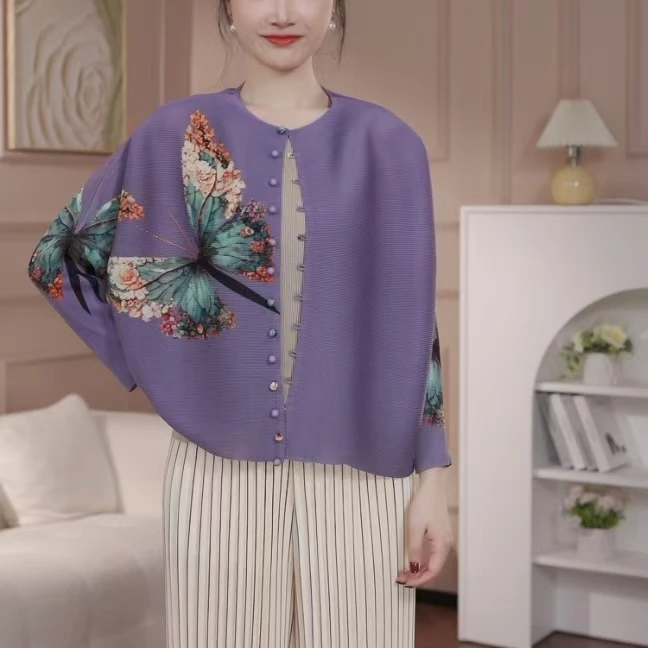 华姐三宅新款短外套秋季气质抖抖上衣时尚短外套5531