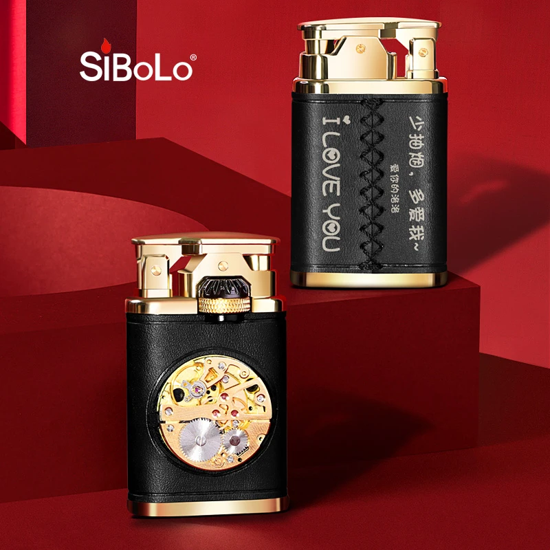 SiBoLo/仕保罗纪念日创意男士打火机防风送男友生日礼物私人定制