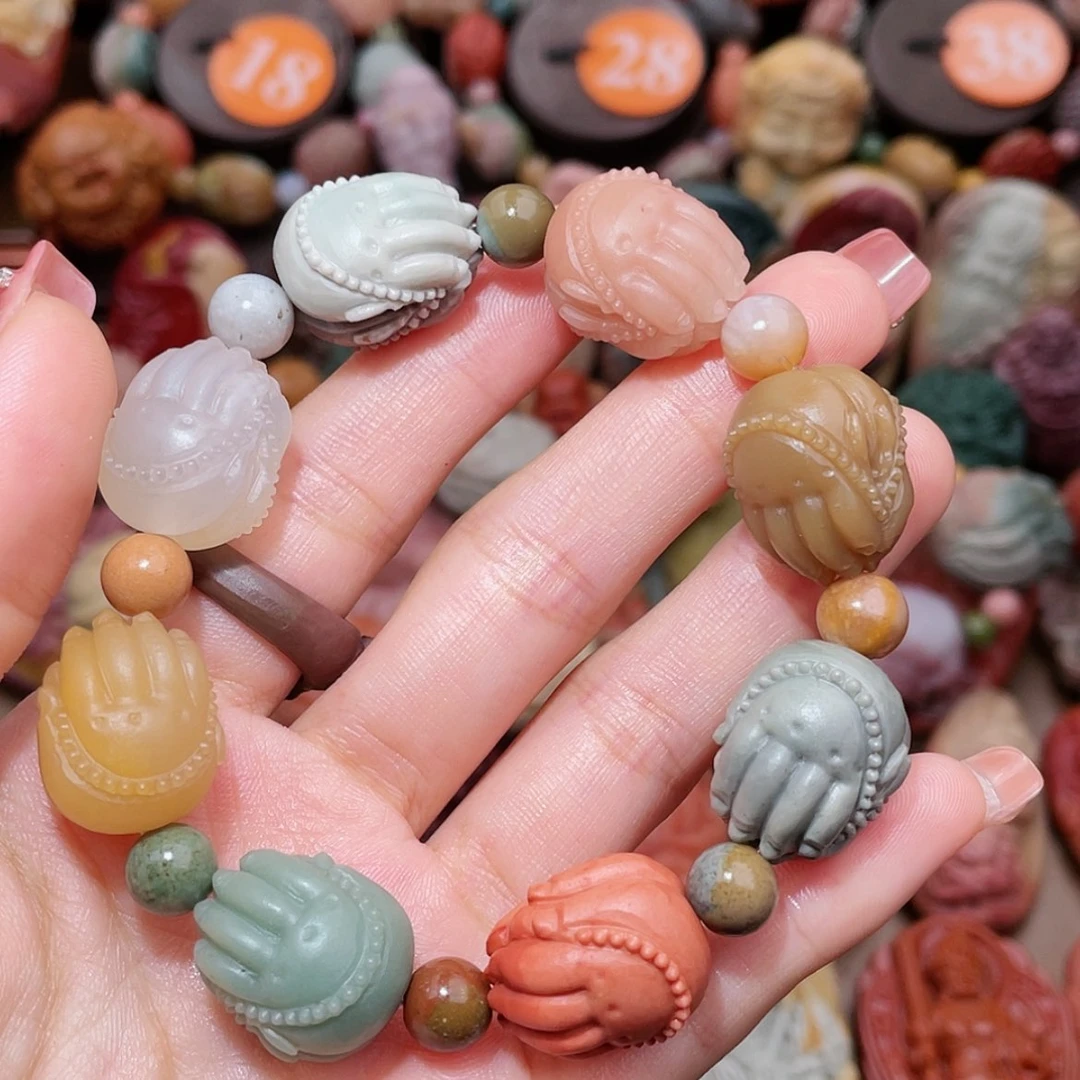 【闪购商品】石英质玉手链未镶嵌