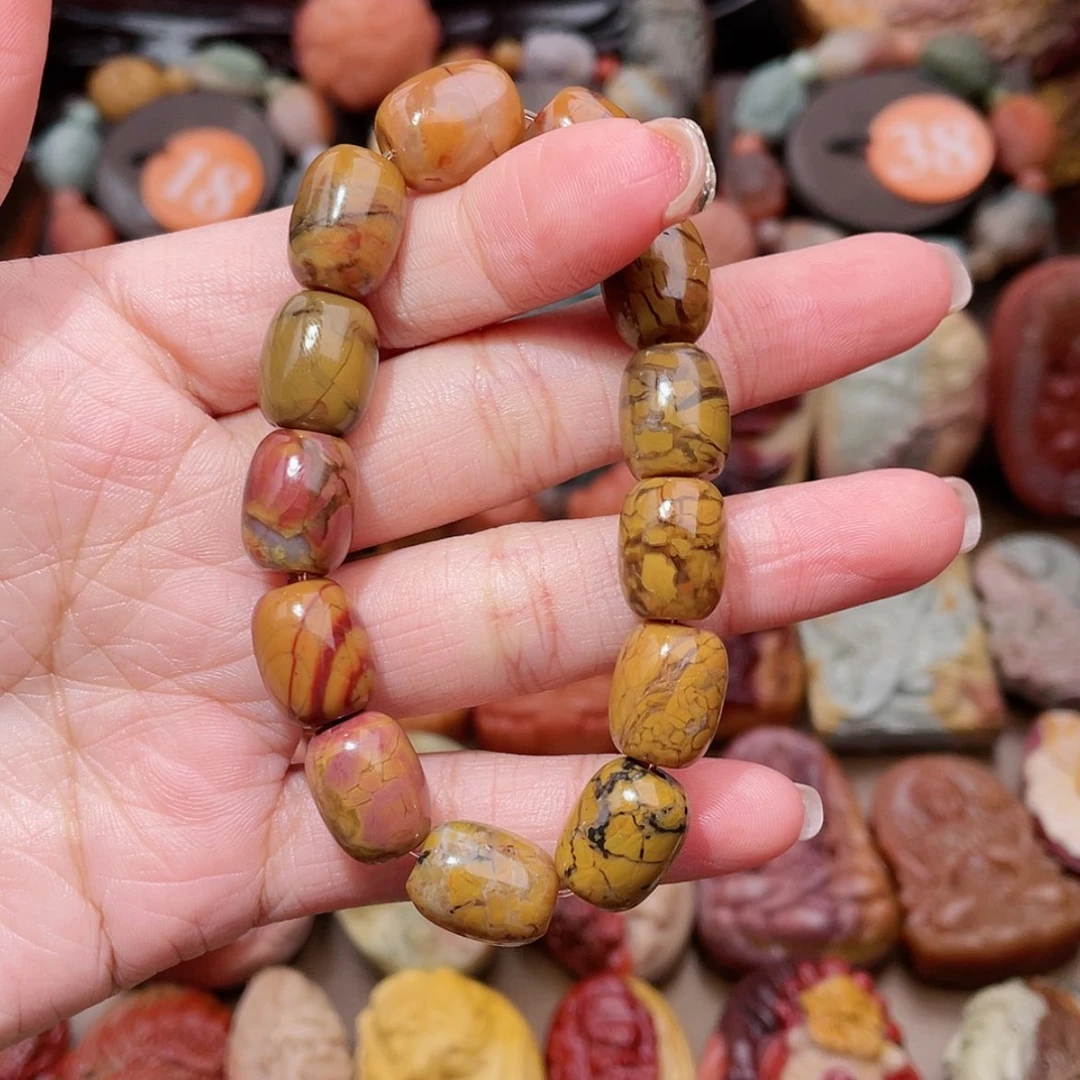 【闪购商品】石英质玉手链未镶嵌