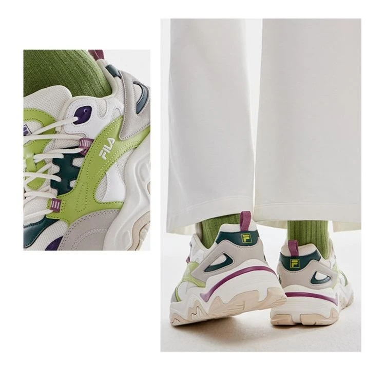 Fila/斐乐【山丘鞋】夏低帮新款女鞋厚底休闲鞋运动鞋F12W312117F