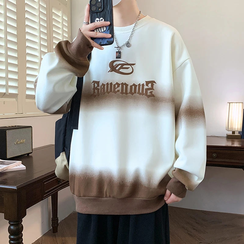 2024秋季新款卫衣男青少年初高中学生上衣帅气大童男装长袖T恤衫