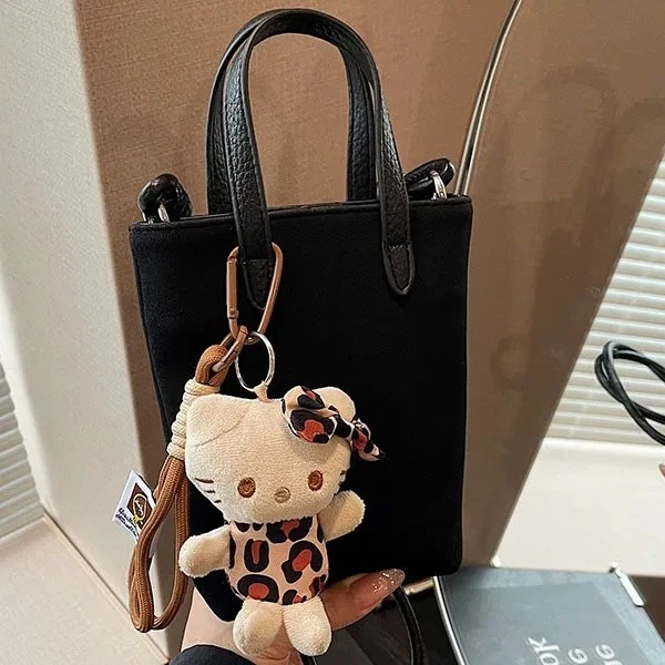 豹纹可爱保龄球女包挂件