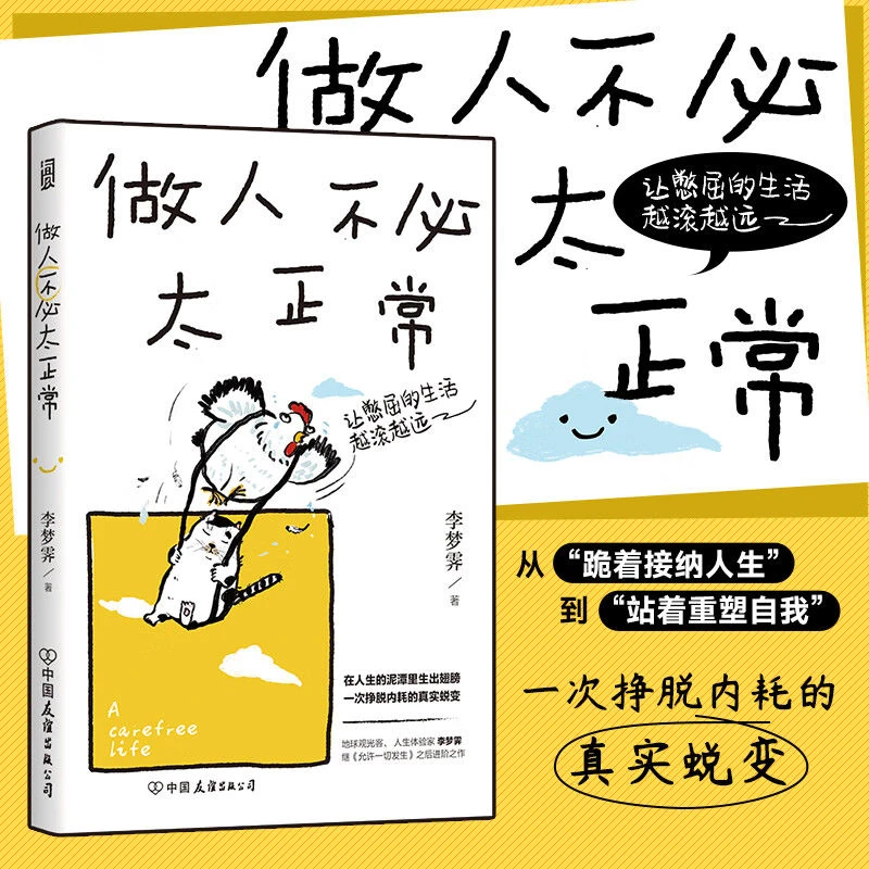 做人不太正常 摆脱内耗人生真实故事婚姻职场人生自我成长励志书