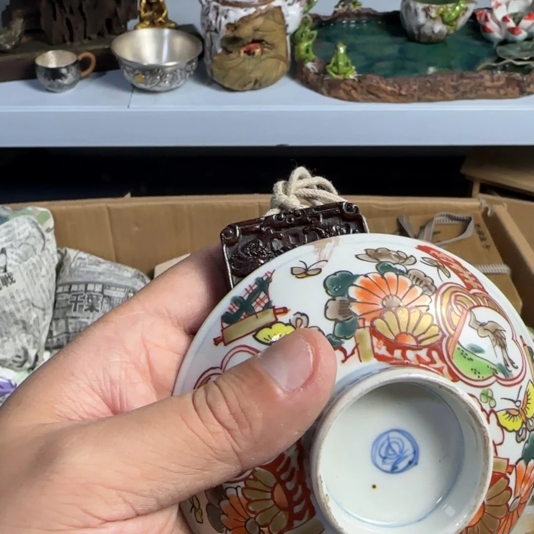 紫砂茶杯我家粉丝真好看啊