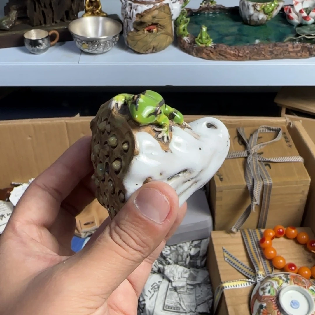 紫砂茶杯我家粉丝真好看啊