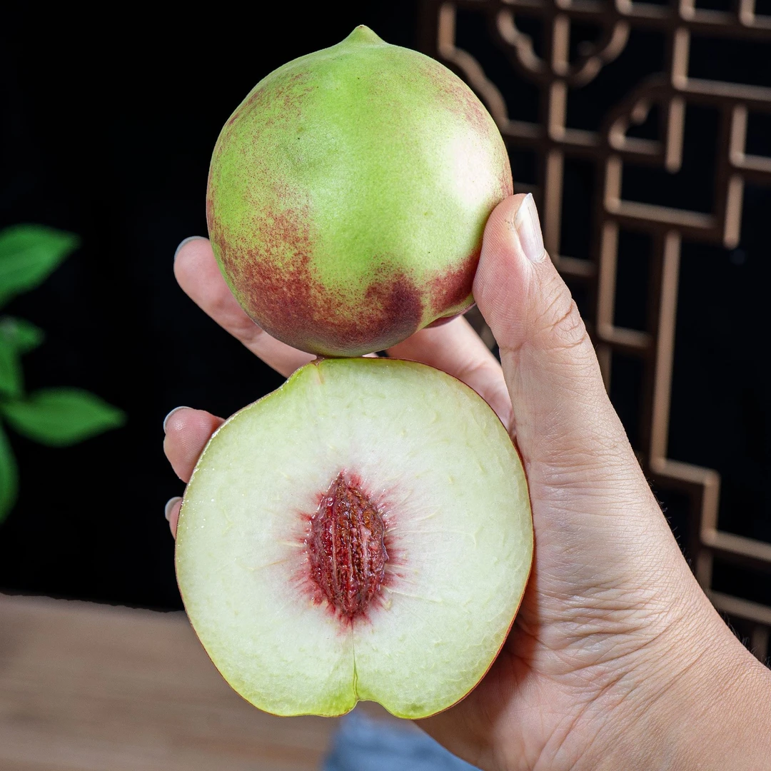 【小冬桃，冬雪蜜桃】脆甜山桃蜜桃小毛桃离核现摘应季水果桃子硬桃