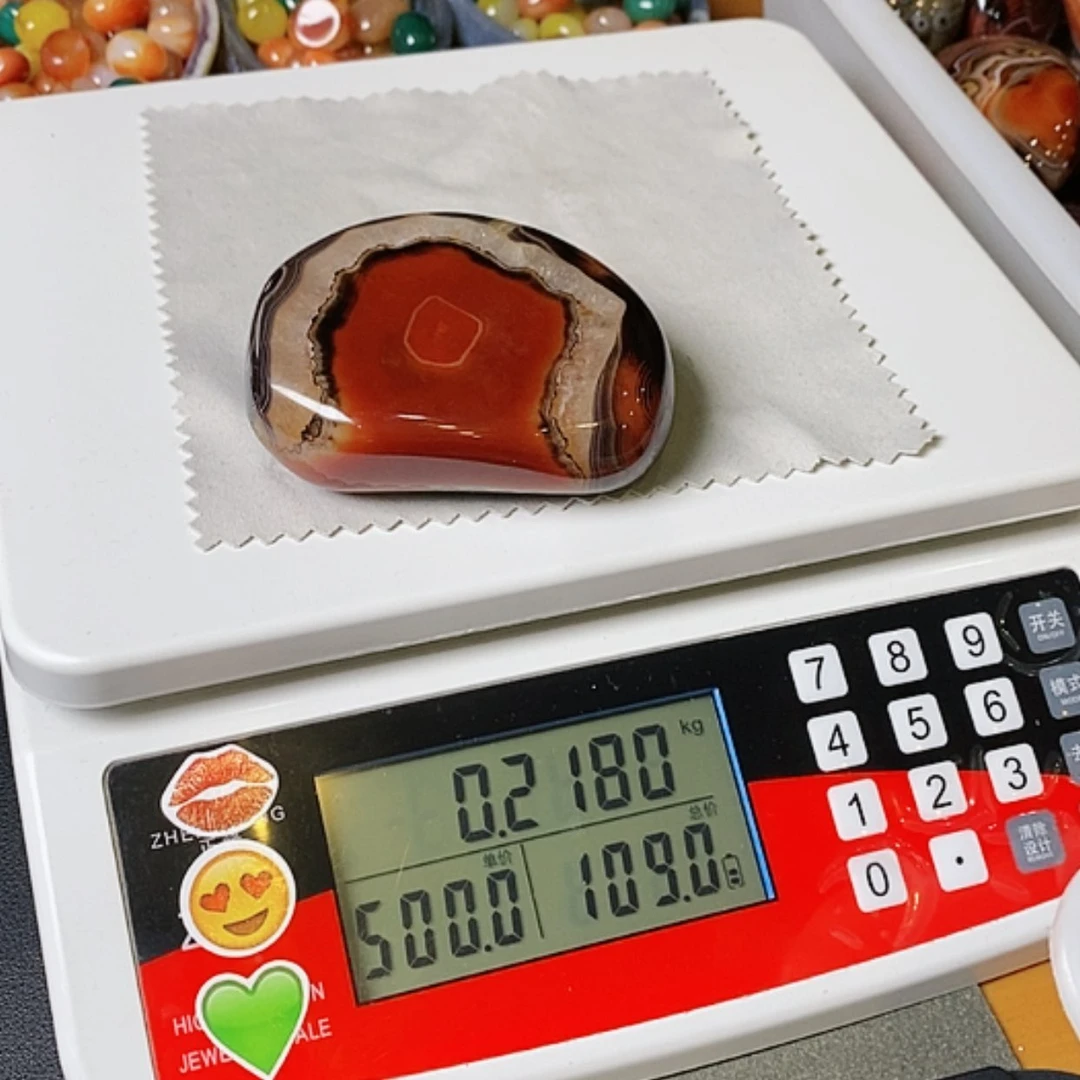 【闪购商品】玛瑙/玉髓手把石五毛未镶嵌t****e