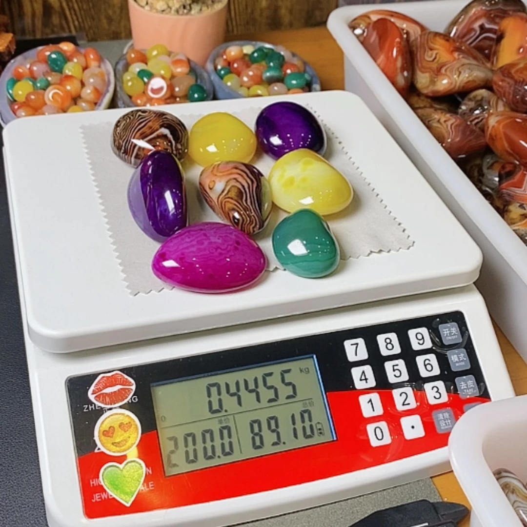 【闪购商品】玛瑙/玉髓手把石两毛未镶嵌漂*漂