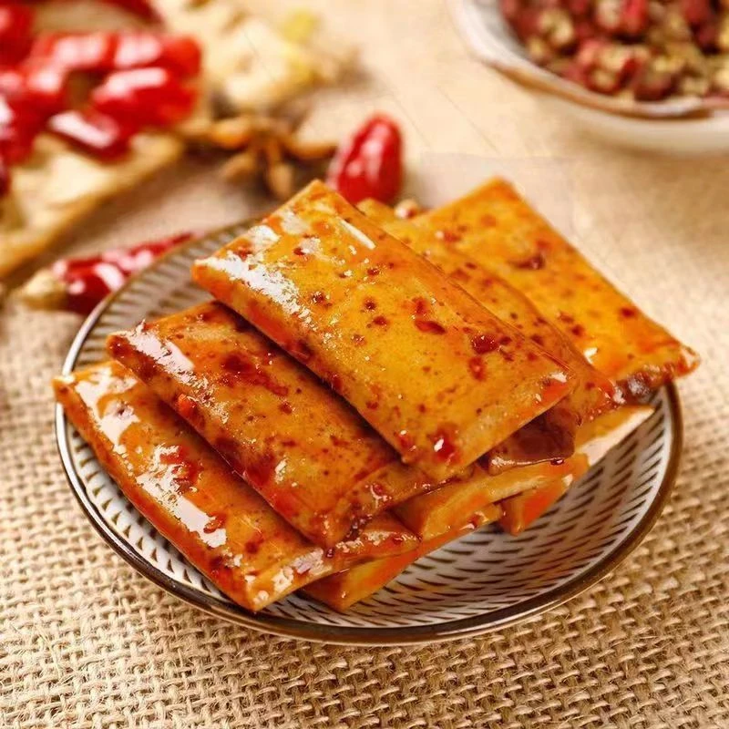 【发100包】嫩豆干小包装烧烤味藤椒味香辣味麻辣味随机混合发货