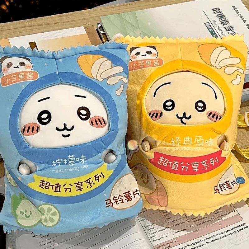 吉伊卡哇chiikawa玩偶乌萨奇公仔小八毛绒玩具薯片包抱枕礼物F749