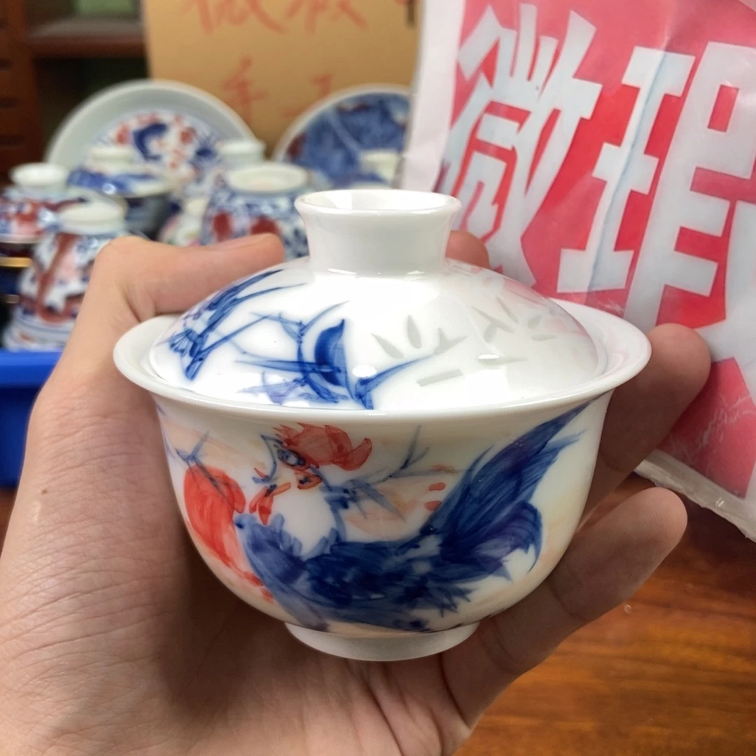 杯景德镇手绘陶瓷艺术