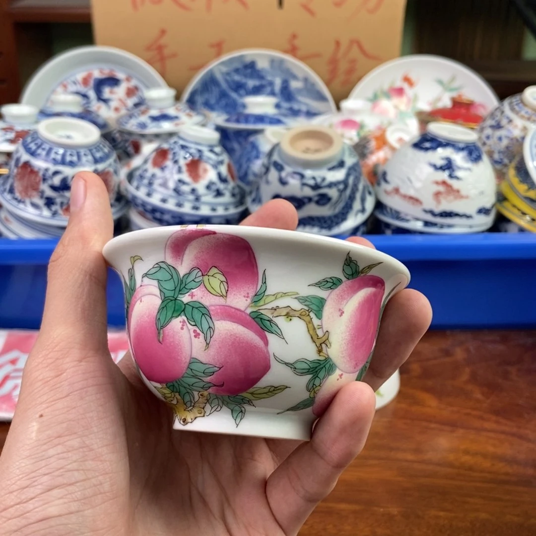 杯景德镇手绘陶瓷艺术