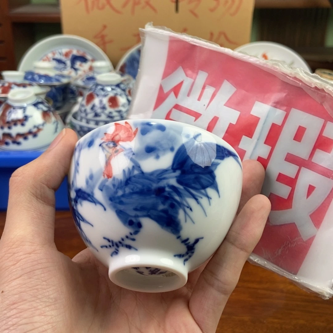 杯景德镇手绘陶瓷艺术