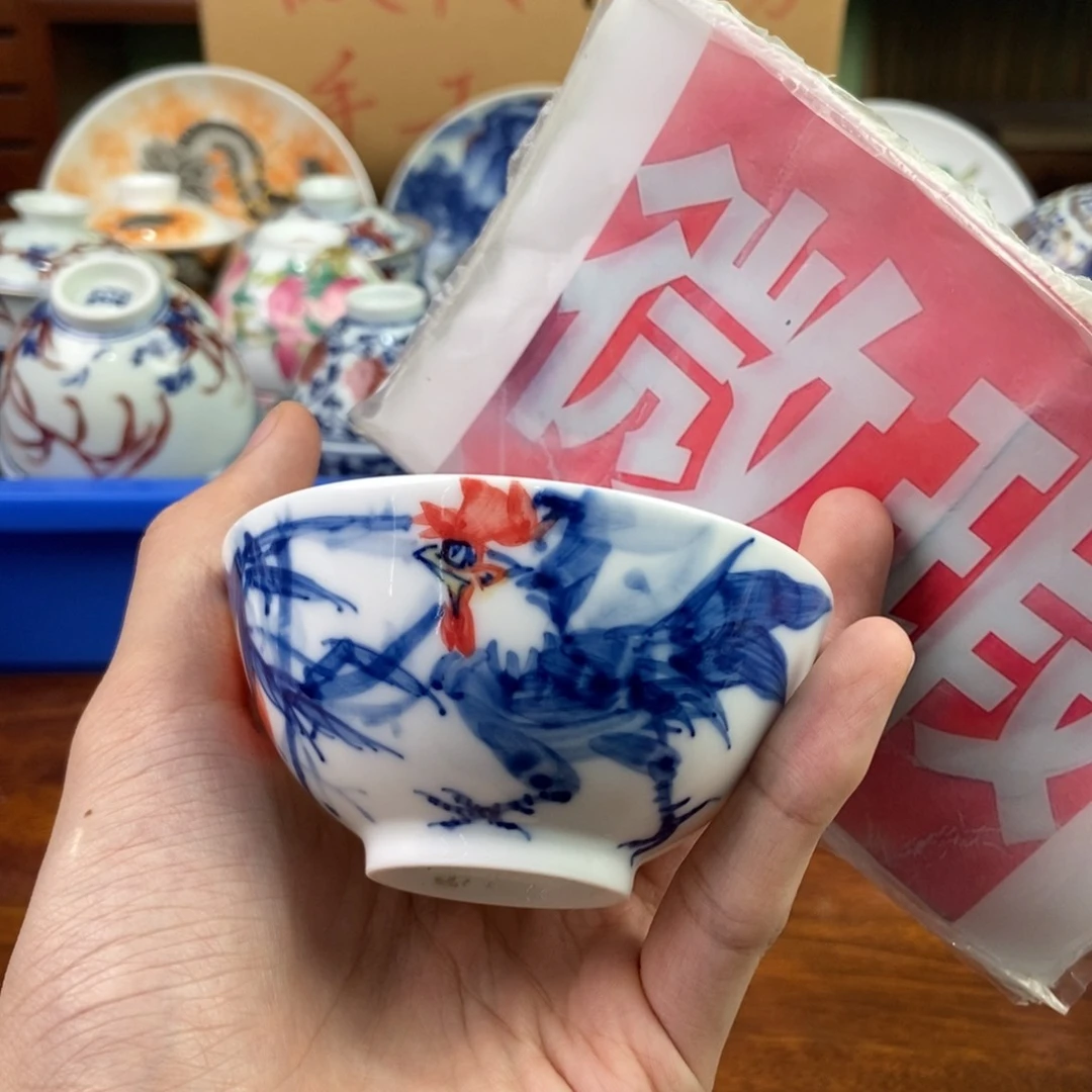 杯景德镇手绘陶瓷艺术