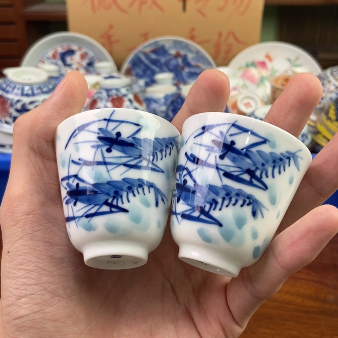 杯景德镇手绘陶瓷艺术