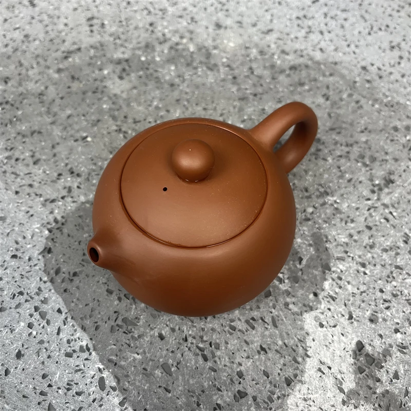 200cc精品朱泥大红袍短嘴西施茶具茶器00