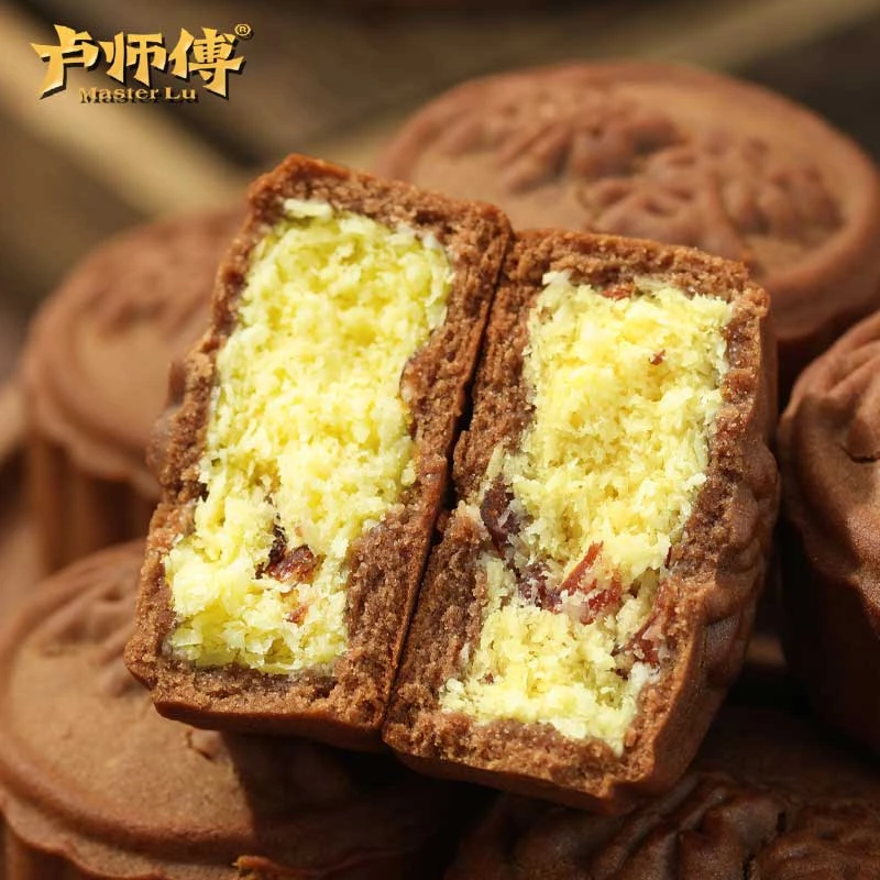 卢师傅巧克力蔓越莓椰蓉月饼糕点中秋小零食推荐独立散装香甜