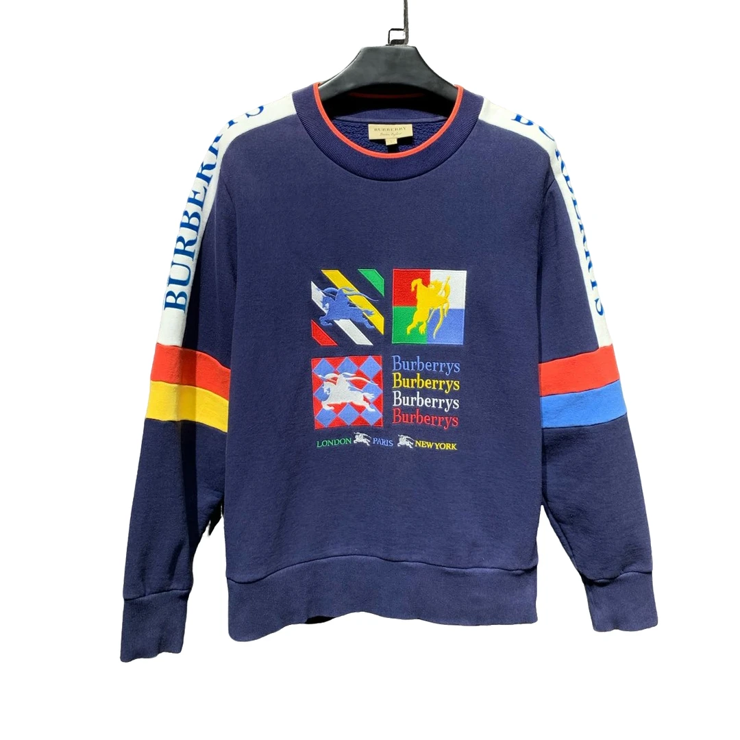 99新/【Burberry】巴宝莉战马刺绣卫衣/L码/公价6800/Y10143251