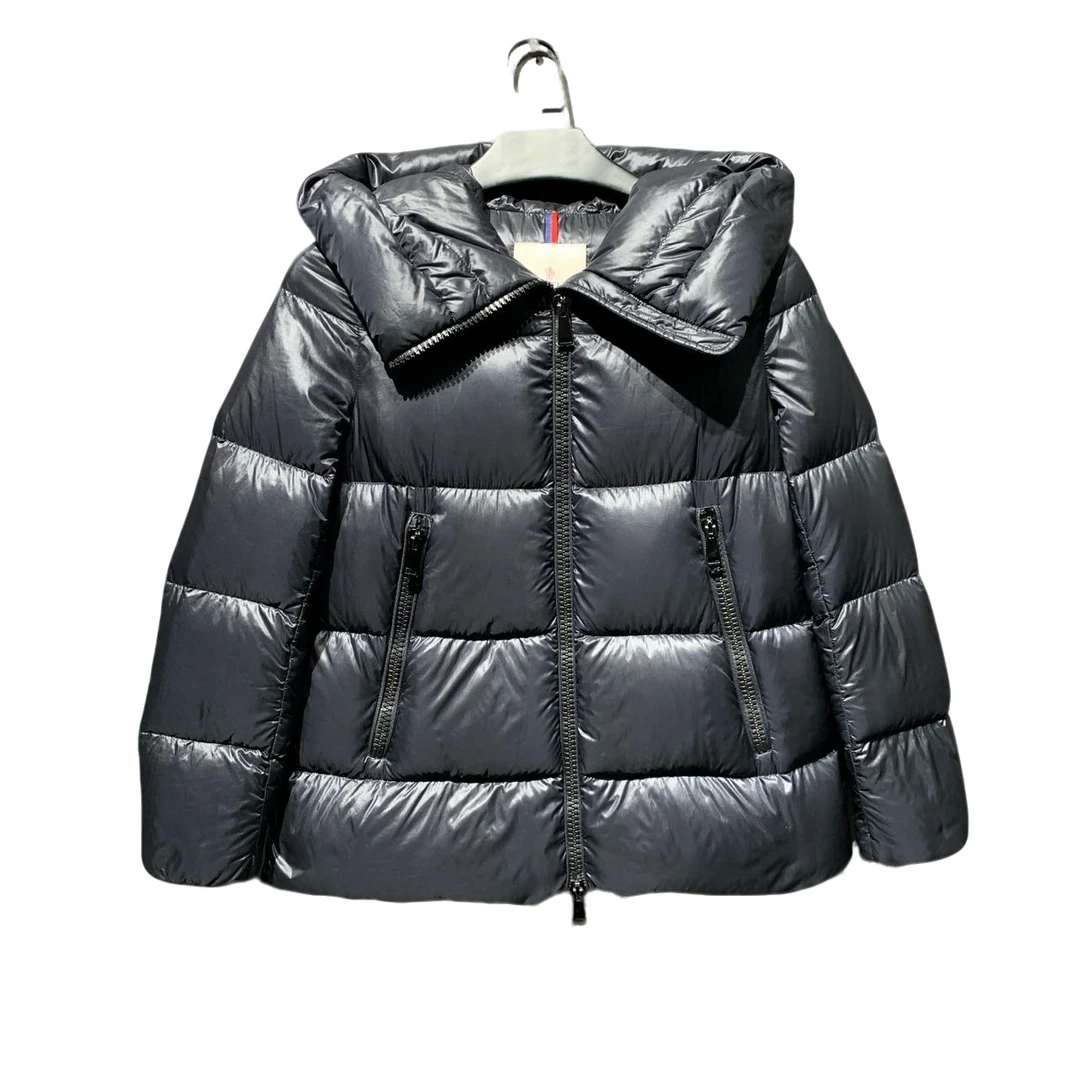 准新/【Moncler】蒙口 黑色短款羽绒服/0码/公价14500/Y10141087
